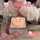 京川旭小熊蛋糕翻轉(zhuǎn)戒指盒魔術(shù)驚喜盒子旋轉(zhuǎn)生日禮物浪漫求婚表白首飾盒 小熊蛋糕旋轉(zhuǎn)戒指盒【白色】