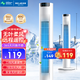 美菱（MeiLing） 電風(fēng)扇家用無(wú)葉塔扇落地扇電扇辦公室臥室輕音立式風(fēng)扇空氣循環(huán)塔扇 90cm遙控款【三檔風(fēng)速+7.5H定時(shí)】