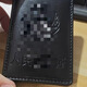 新款掛脖卡套真皮折疊證件套公職磁吸卡套 磁吸真皮證件套