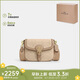 蔻馳（COACH）【品牌直供】七夕禮物女士Amelia小號斜挎包深自然色CAS21IMLG6