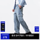 杰克·瓊斯（JACK&JONES）衣服男裝907寬松牛仔褲男錐形工裝褲微彈淺色褲子潮流品牌男褲 C40淺牛仔藍(lán) 常規(guī) C40淺牛仔藍(lán) S （170)RW