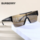 BURBERRY巴寶莉墨鏡明星同款博柏利太陽(yáng)鏡大框遮陽(yáng)4291 3001G 38MM