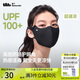 蕉下（beneunder）防曬口罩女防曬面罩防紫外線高顏值薄款臉基尼漫暮黑