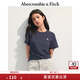 ABERCROMBIE & FITCH【百搭純色】女裝25夏季經(jīng)典小麋鹿修身圓領(lǐng)短袖T恤KI139-5759 海軍藍(lán) S (165/92A)