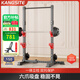 康斯特（KANGSITE）深蹲架多功能家用臥推架一體杠鈴架舉重床杠鈴套裝組合健身器材 多功能引體款+100kg三孔手抓杠鈴