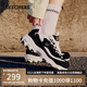 斯凱奇（Skechers）七夕禮物女鞋夏季老爹鞋透氣熊貓鞋軟底舒適外穿休閑運動鞋11959