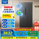 松下（Panasonic）【國家補貼】【松下大白鯨】505升對開(kāi)門(mén)雙門(mén)冰箱一級能效自由制冰超薄平嵌大容量家用電冰箱 格調灰 NR-TB51WPA-H