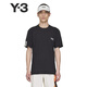 Y-3【清涼季】男士短袖T恤網(wǎng)球t恤上衣53-JY6946 黑色 M (180) 100A