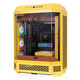Thermaltake（Tt）The Tower 600 海景房機箱 電腦主機（MATX主板/支持背插/支持420水冷/4090顯卡/水平橫躺） 奶油焦糖