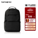 新秀麗（Samsonite）男士雙肩包大容量書包 商務出差電腦包休閑背包旅行包生日禮物NX5 黑色