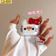 airpods4保護套防摔HelloKitty可愛(ài)耳機保護套高顏值透明耳機殼 【HelloKitty-帶掛件】 Airpods 4代