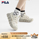 FILA 斐樂(lè)可頌鞋復(fù)古運(yùn)動(dòng)鞋女冬休閑鞋老爹鞋 豆腐白/燕麥色-TO 38 (240mm)