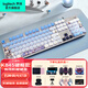 羅技（Logitech）K845 機械鍵盤(pán) 有線(xiàn)游戲電競電腦辦公全尺寸發(fā)光 104鍵崩壞星穹定制鍵帽套裝 送鼠標墊 K845茶軸+綾波麗鍵帽款+多選禮品 104
