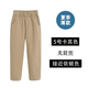 忻悅晴兒童校服褲男童女童春秋卡其色藏青色小學(xué)生西褲中小學(xué)生米色褲子 5號卡其色-薄長(cháng)褲-夏款 150 cm