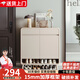 立太（LEADTEK）鞋柜門(mén)口入戶(hù)柜收納柜一體靠墻柜家用門(mén)口新款2025鞋架門(mén)口外樓道 【約放17-20雙】80×32×107cm