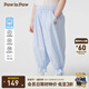 PawinPaw【防蚊】卡通小熊童裝2025年春夏新款女寶寶寬松休閑純棉防蚊褲 Blue藍色/50 110 cm