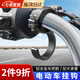 凌云鶴電動(dòng)車(chē)掛鉤摩托車(chē)前置多功能自行車(chē)掛鉤強力承重掛物專(zhuān)用配件 鋁合金掛鉤車(chē)把款黑色【1個(gè)裝】 【一鉤多用 堅固耐用】