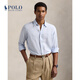 Polo Ralph Lauren 拉夫勞倫 男裝 25年早秋經(jīng)典版型條紋亞麻襯衫 400-多色 偏大 M