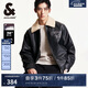 杰克·瓊斯（JACK&JONES） 秋冬英倫復(fù)古風(fēng)潮流羽絨服英倫范重磅PU面料挺闊男裝224312022