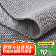 迪茵（DIYIN）防滑墊浴室地墊PVC門墊鏤空防水腳墊 特厚5mm灰0.9米寬1米長