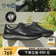 金利來男鞋休閑皮鞋透氣沖孔鞋復(fù)古商務(wù)鞋G550330639AAD黑色40