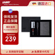 凌美（LAMY）鋼筆簽字筆 生日節(jié)日禮物學(xué)生成人練字文具七夕禮物 狩獵系列 筆記本禮盒 亮黑 F0.7mm