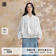 播設(shè)計感短外套女商場同款2024夏新款小個子夾克上衣BDR2WD1564 W40本白 M