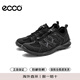 愛步（ECCO）溯溪鞋男 網(wǎng)孔透氣戶外多功能鞋 熱酷系列825774 51052黑色 41