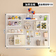 歐貿洞洞板墻上墻面置物架宿舍書(shū)桌收納隔板架五金工具萬(wàn)能掛板展示架 帶邊框120×100cm白色送掛鉤*20 收貨曬圖再退3元（征集買(mǎi)家秀）