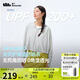 蕉下（beneunder）防曬衣女防曬服寬松涼感披肩便攜辣妹戶外AL820淺炭灰M