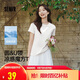 森馬（Semir）短袖t恤女短款合體顯瘦正肩內(nèi)搭25夏涼感修身打底衫109325100001
