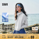 森馬（Semir）防曬外套|外套女短款吸濕速干2025夏季涼感拼接夾克109325108008