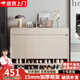 立太（LEADTEK）鞋柜門(mén)口入戶(hù)柜收納柜一體靠墻柜家用門(mén)口新款2025鞋架門(mén)口外樓道 【約放32-35雙】140×32×107cm