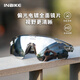 英派騎行眼鏡偏光戶(hù)外運動(dòng)防曬防風(fēng)沙公路車(chē)自行車(chē)專(zhuān)業(yè)跑步登山護目鏡 灰框-銀色偏光鏡片【可調鼻托】