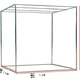 葡萄架爬藤架鍍鋅管晾衣架樓頂室外簡(jiǎn)易棚搭建落地曬被架遮陽(yáng)家用 六分管 長(zhǎng)1.5米寬1.5米高1.5米