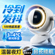風(fēng)輕楊無葉循環(huán)充電小風(fēng)扇夾扇搖頭桌面風(fēng)扇臺(tái)扇辦公室學(xué)生宿舍小型電風(fēng)扇空調(diào)伴侶12小時(shí)超長(zhǎng)續(xù)航輕音 升級(jí)100檔超長(zhǎng)續(xù)航（天空白）