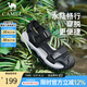 駱駝（CAMEL）包頭涼鞋男夏季新款涼拖鞋男士休閑戶外男士涼鞋運動沙灘鞋 G14M076669 夜黑色 40