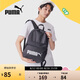 彪馬PUMA運動休閑印花雙肩背包 PHASE BACKPACK 077482 01-黑色