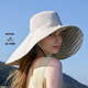 卡蒙（Kenmont）全遮防曬帽女大帽檐戶(hù)外透氣防紫外線(xiàn)遮陽(yáng)帽波點(diǎn)速干漁夫帽夏6162