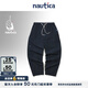 nautica white sail白帆×cityboy 日系中性寬松休閑褲PW5216 深藍色41C M