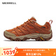 邁樂（Merrell）戶外登山徒步鞋男女款鞋輕量 MOAB 3 SMOOTH GTX 防水透氣緩震 J036369橙色 36