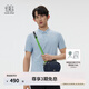 KOLON SPORT/可隆戶(hù)外小腰包 男女同款徒步旅行輔助包多功能斜挎包 LUBH5MNK17-NV 藏藍 XXX
