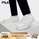 FILA 斐樂官方男鞋TARGA復(fù)古板鞋2024秋季新款時(shí)尚簡約商務(wù)休閑鞋 斐樂白-WT 43