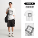太平鳥【潦草小狗聯(lián)名】男裝 2025年夏季款短袖T恤男B2CNF221Q 白色1 L