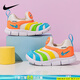 耐克（NIKE）兒童學(xué)步鞋運(yùn)動(dòng)鞋 2025新款夏季毛毛蟲(chóng)舒適透氣可愛(ài)寶寶休閑鞋 嬰童-彩色-曬圖退5 27 10C/27碼/16cm