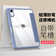 奶小鴨（NEYAA）適用ipad mini7保護殼8.3英寸 ipadmini7/6保護套筆槽款蘋(píng)果平板超薄透明亞克力全包防摔 薰衣灰