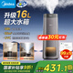 美的（Midea）空氣加濕器凈化器一體機家用母嬰專用臥室靜音除菌便攜式小型空調風扇伴侶女孩禮物國家補貼L160