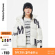 美特斯邦威立領(lǐng)羽絨服女冬季新款短款潮流百搭保暖羽絨外套寬松舒適 棉花糖白 M 160 84A