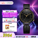 西鐵城（CITIZEN）光動(dòng)能藍(lán)牙強(qiáng)功能皮帶黑盤休閑女表EE4058-19E