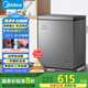 美的（Midea）143升小冰柜家用小型冷柜冷藏冷凍兩用-30度一級(jí)能效母乳小冰箱BD/BC-143KMF(E)家電國(guó)家補(bǔ)貼20%